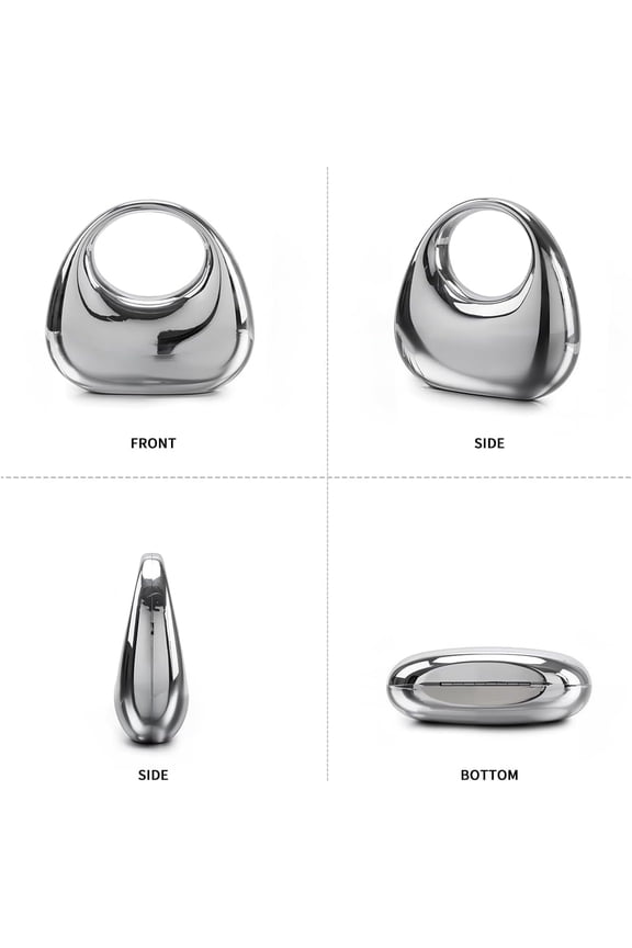 Women Acrylic Clutch Purse Hobo Evening Bag Trendy Box Crossbody Bag Handbag for Wedding Party Causal