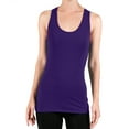 thumbnail image 1 of Women Active Basic Sleeveless Scoop Neck Racerback Tank Top, 1 of 2