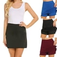 thumbnail image 1 of Women Active Skorts Skirt Quick Dry Female Running Tennis Skirt With Shorts Inner Lightweight Golf Workout Sports Shorts Skorts, 1 of 2