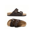 thumbnail image 1 of Women Adjustable Sandals with Cork Footbed - Slip-On Comfort, 1 of 8