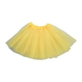 thumbnail image 1 of Women Adult 80s Vintage Tulle Skirt Layered Short Tutu Ballet Mesh Petticoat, 1 of 8