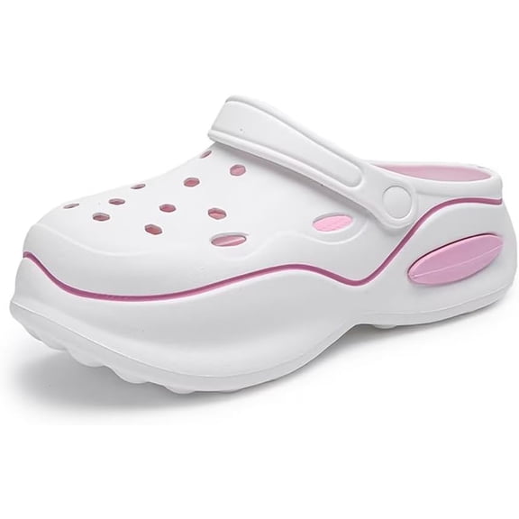 Women Adult Clogs Slip-on Cushion Platform Garden Shoes Non-slip Fashion Outdoor Beach Shoes