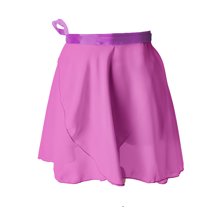 Women Adult Ladies Ballet Dance Wrap Skirt Chiffon Wrap Over Scarf With Waist Tie