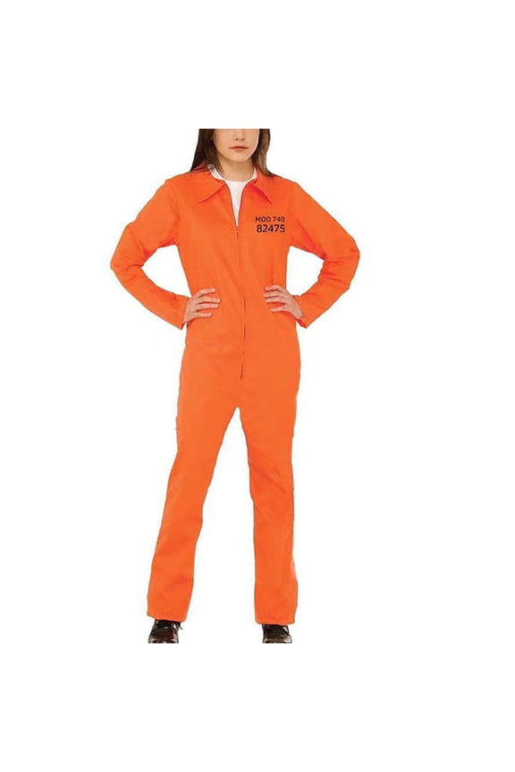 Women Adult Prison Uniform European And American Prison Uniform Halloween Comfortable clothing accessories