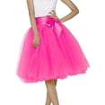 thumbnail image 1 of Women Adult Tutu Skirt Fashion Elastic Waist A-Line Skirts 65cm 7 Layers Tulle Skirts Prom Party Petticoat, 1 of 9