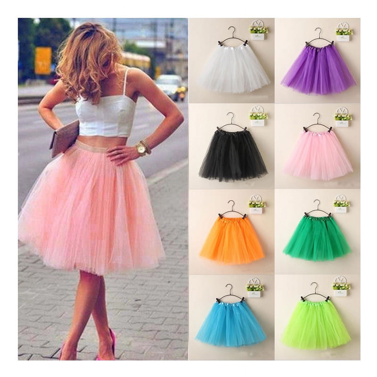 YUEJUIR Rainbow Tutu Adult Tutu Nepotism Light Glowing Sequin Skirt Yuejuir rainbow tutu adult tutu nepotism light glowing sequin skirt