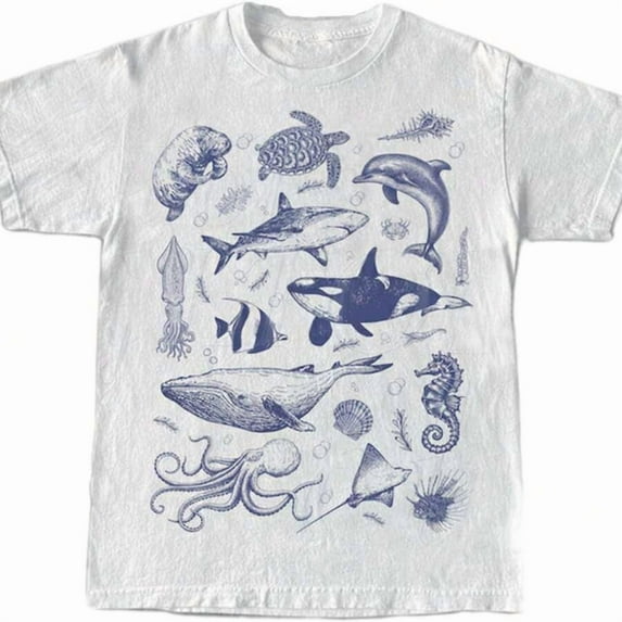 Women  Aesthetic Graphic Baby Tees Short Sleeve Crewneck Fitted Crop Tops Teen Girl Summer Vintage White T Shirt