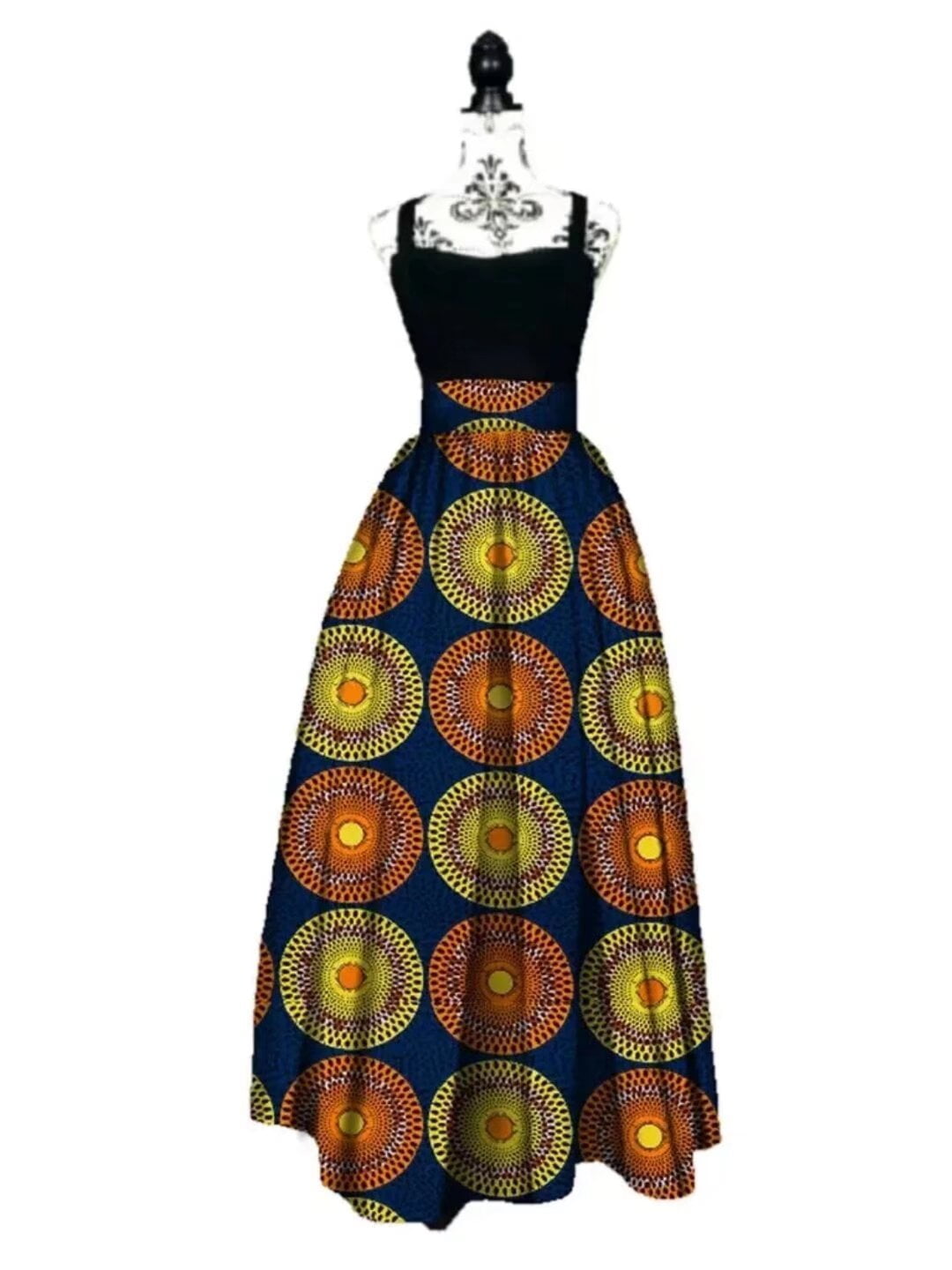 African Attire Amazon African Skirt Women African Print Long Skirt