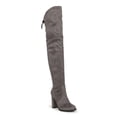 thumbnail image 1 of Women Almond Toe Chunky Over The Knee Boot 19506, 1 of 4