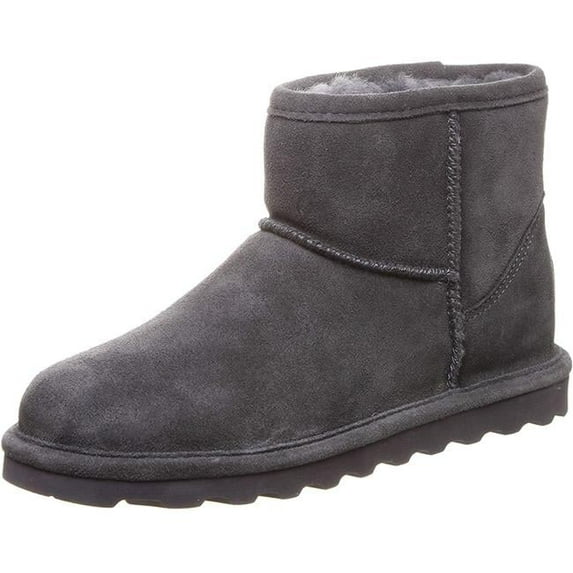 Women Alyssa Ankle Boots, Charcoal - Size 6