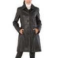 thumbnail image 1 of Women Amber Lambskin Leather Walking Coat (Regular & Plus Size & Petite), 1 of 6