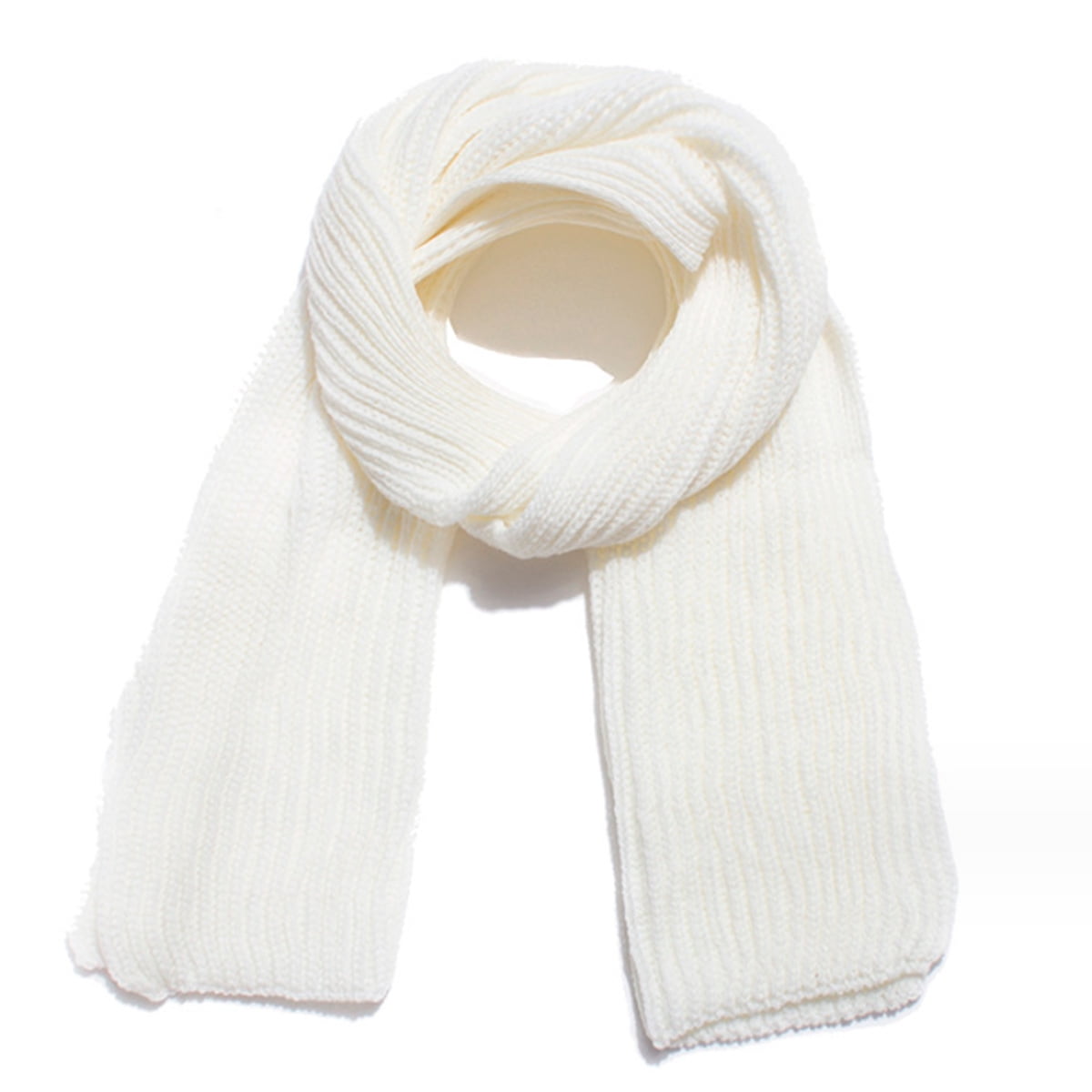 Women And Mens Winter Thick Cable Knit Wrap Chunky Long Warm Scarf