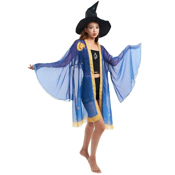 Women Anime Cover Up Summer Kimono Cardigan Sheer Beachwear Cover Up for Swimsuits Bikini