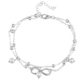 thumbnail image 1 of Women Ankle Bracelet 925 Sterling Silver Anklet Foot Chain Boho Beach Beads, 1 of 7