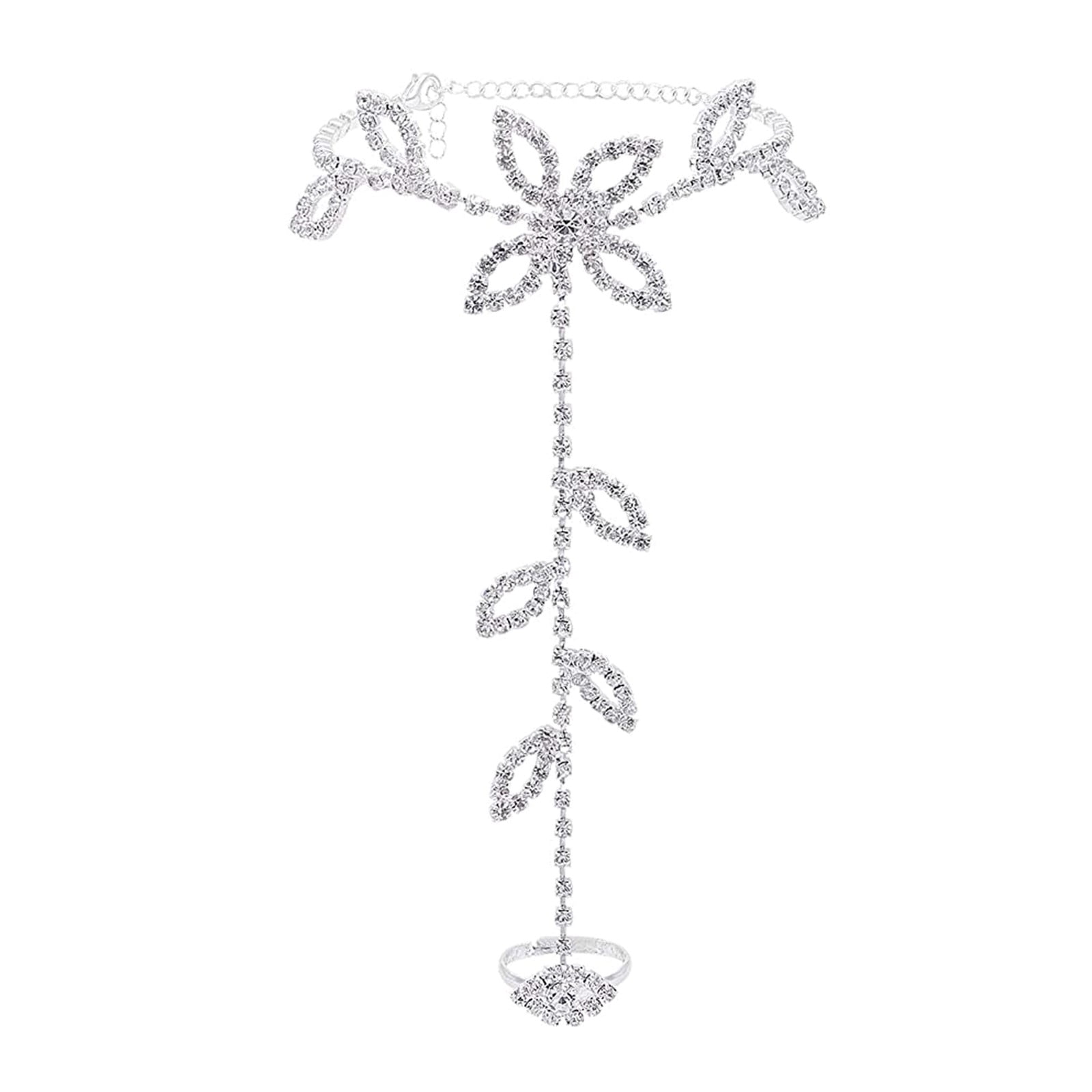 Women Ankle Bracelet Sandals Beach Anklets With White For Playing On