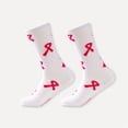thumbnail image 1 of Women Ankle Socks Valentines Crew Socks Womens Cute Printed Mid Tube Socks for Unisex Men Women Adult Gifts White One Size, 1 of 5