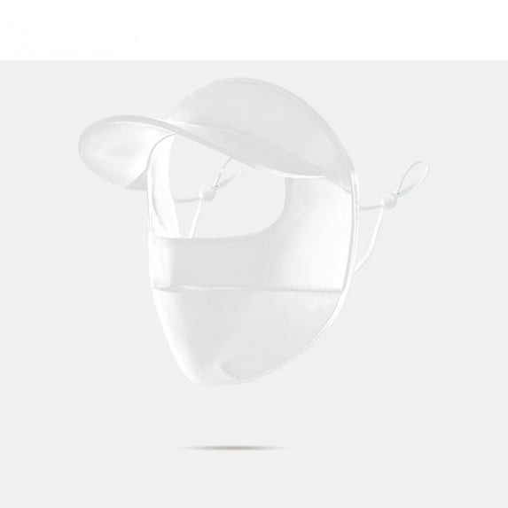 Women Anti UV Face Cover, UPF 50+ Summer Full Face Mask, Wide Brim Breathable Sunscreen Sports Face Covering