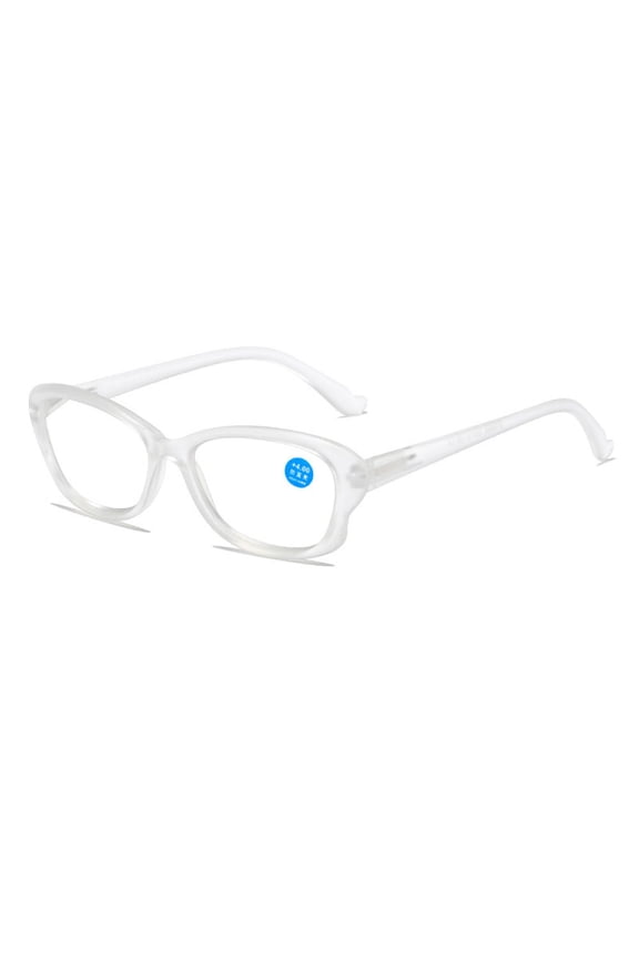 Women Anti-blue Light Reading Glasses Transparent Ultra-light Clear Spring Hinges Butterfly Frame Readers Eyeglasses Frame