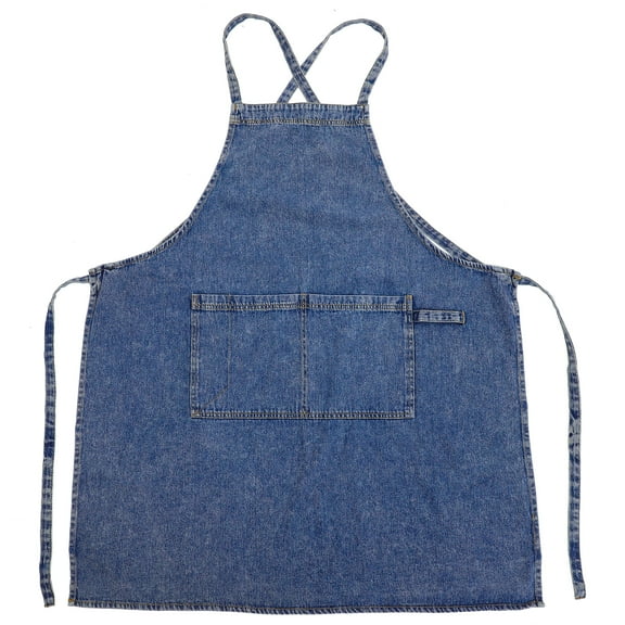 Women Apron Home Kitchen Denim Apron Cooking Apron Baking Apron Gardening Apron