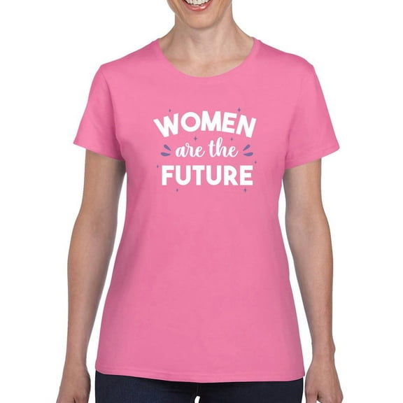 Women Are The Future T-Shirt Women -Smartprints Designs, Female x-Large