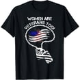 thumbnail image 1 of Women Are Veterans Too T-Shirt, 1 of 3