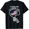 thumbnail image 1 of Women Are Veterans Too T-Shirt, 1 of 4