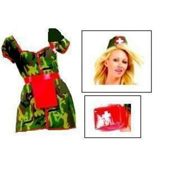 Women Army Flash Green Camo 2X