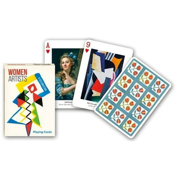 Women Artists Renaissance to Present Female Art Playing Cards Piatnik
