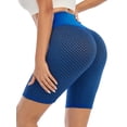 thumbnail image 1 of Women Athletic Active Yoga Short Shorts Booty Shorts Mini Hot Pants Sport Leggings Quick Dry Activewear Workout Sweat Running Shorts with pockets, 1 of 7