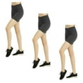 thumbnail image 1 of Women Athletic Workout Biker Yoga Running Jogging Legging Cotton Shorts Tights 15" Length, Charcoal Gray 2X-Large, 3 Packs, 1 of 4