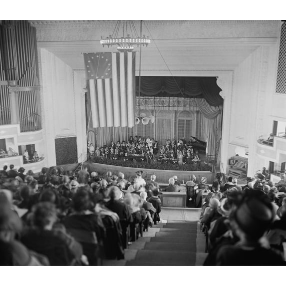 Women Attending The Opening Of Daughters Of The American Revolution Congress. April 20 History