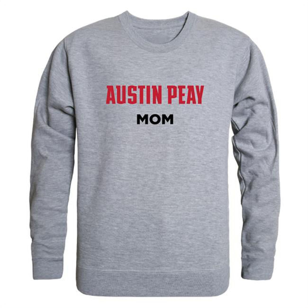 Women Austin Peay State Governors Mom Crewneck Fleece Heather Grey 2XL Walmart