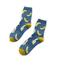 thumbnail image 1 of Women Autumn And Winter Matching Printing Thickened Warm Mid Tube Socks Women Thick Socks, 1 of 3