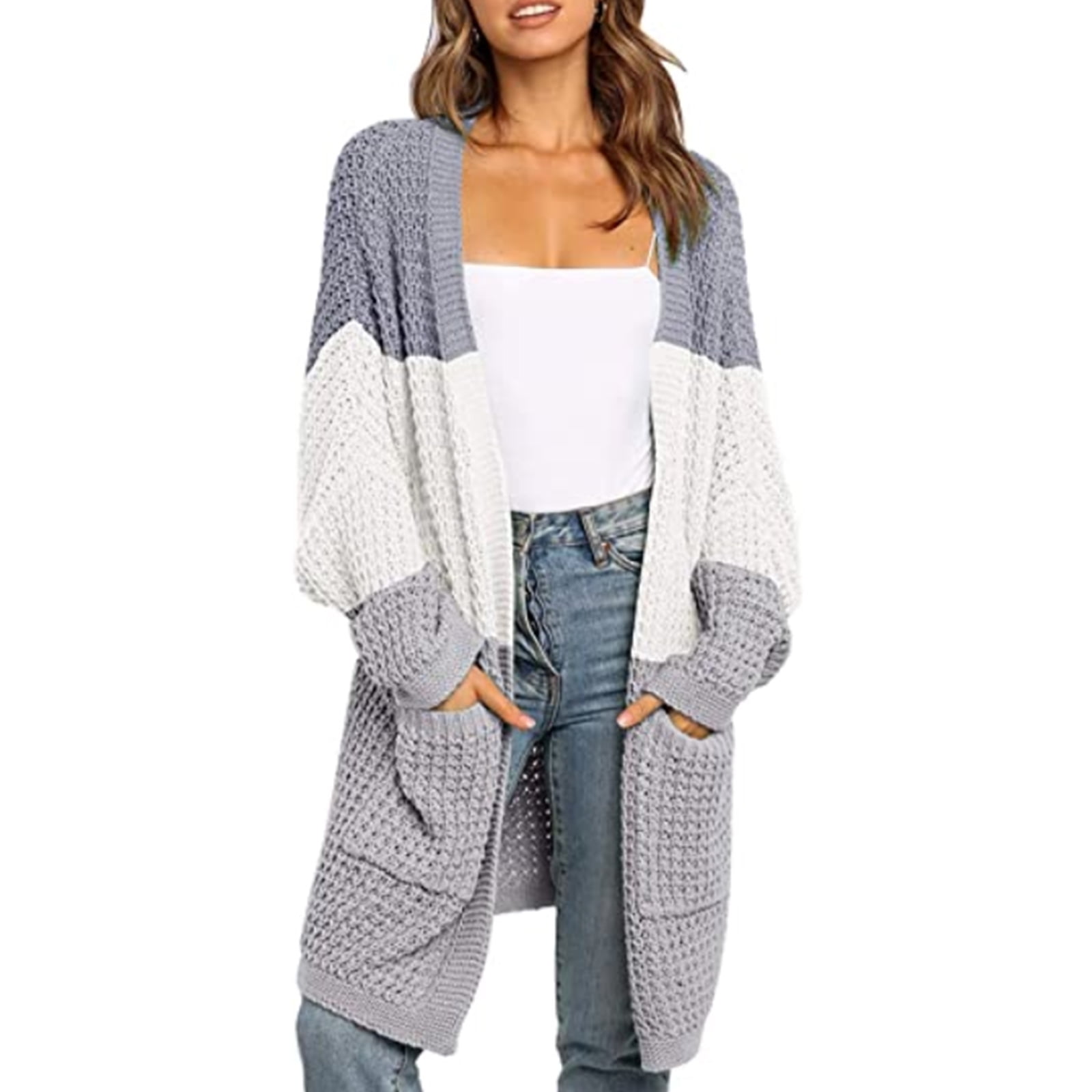 Open Front Sweater Coat