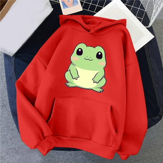 Women Autumn And Winter Casual Solid Color Drawstring Hoodied Pocket Sweatshirt Cute Printed Hoodie Sweatshirt Women's Sweat Jacket Women's Hoodie Zip up Woman's Hoodie Zip Front Sweatshirts for Women