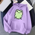 thumbnail image 1 of Women Autumn And Winter Casual Solid Color Drawstring Hoodied Pocket Sweatshirt Cute Printed Hoodie Sweatshirt Womens Zip up Hoodie Lightweight Plain Sweatshirt with Pockets Tight Hoodies for Women, 1 of 3
