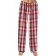 thumbnail image 1 of Women Autumn Winter Plaid Printed Pants Full Length Long Trousers Sports Pants, 1 of 4