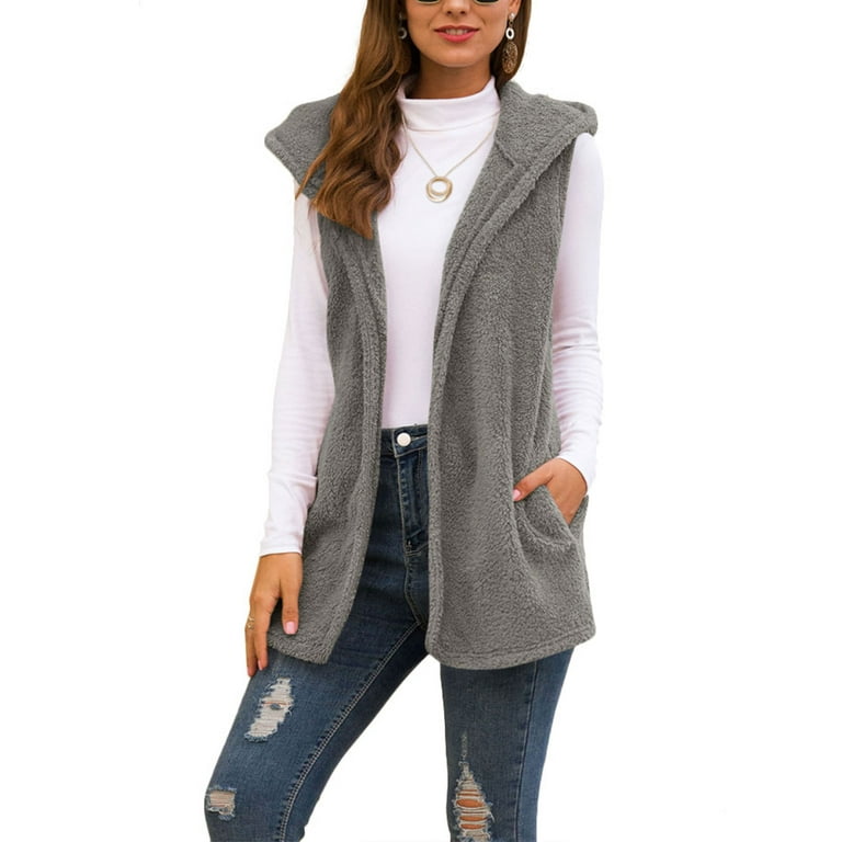 Sleeveless hotsell cardigan walmart