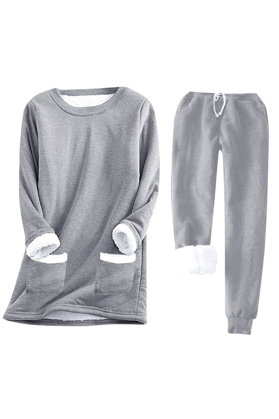 Women Autumn And Winter Thickened Velvet Comfortable Casual Solid Color Pocket Mid Length Slim Warm Suit Thermal Wear for Women Top Thermal Top for Women Cold Weather Thermal Base Layer Men E Cold