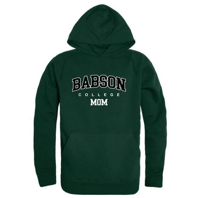 Women Babson College Beavers Mom Hoodie, Forest Green Medium