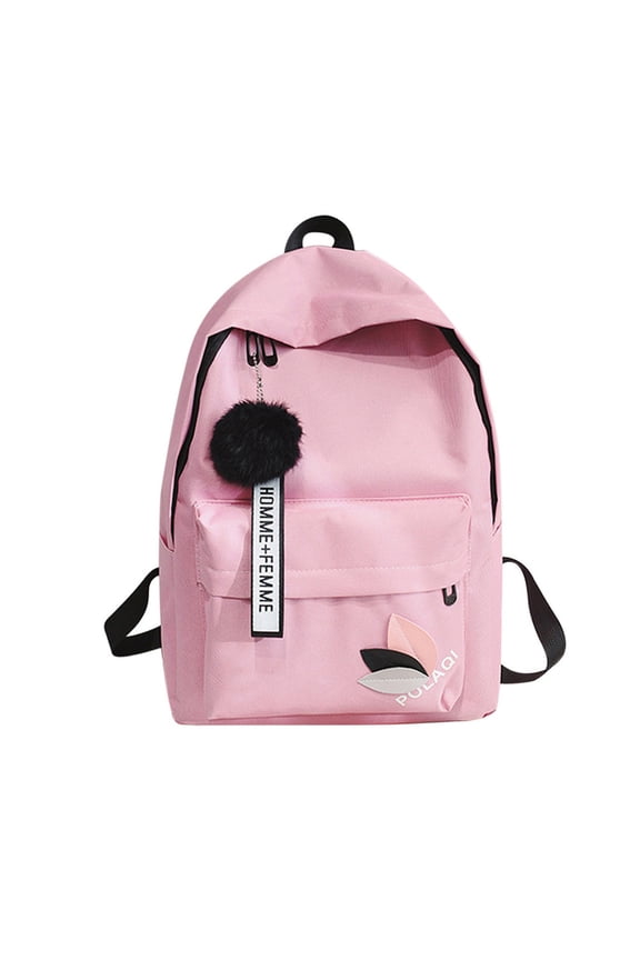 Women Backpack Large Capacity Cosmetic Storage Travel Daypack College Bag Multi Compartment Organizational Design Lightweight Carry