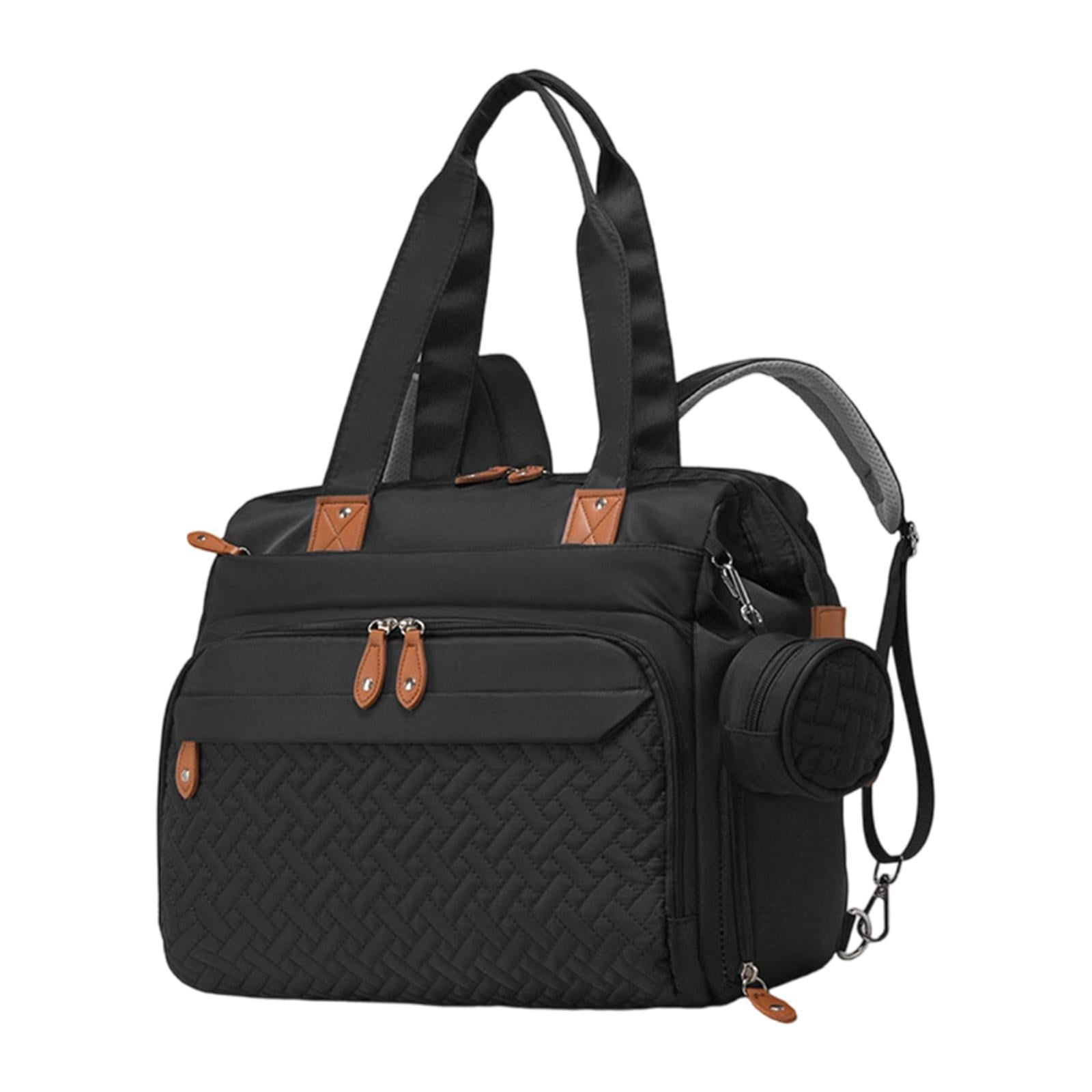 Women Backpack Pacifier Case Stroller Straps Waterproof Oxford Cloth for Outdoor Mom Dad Use