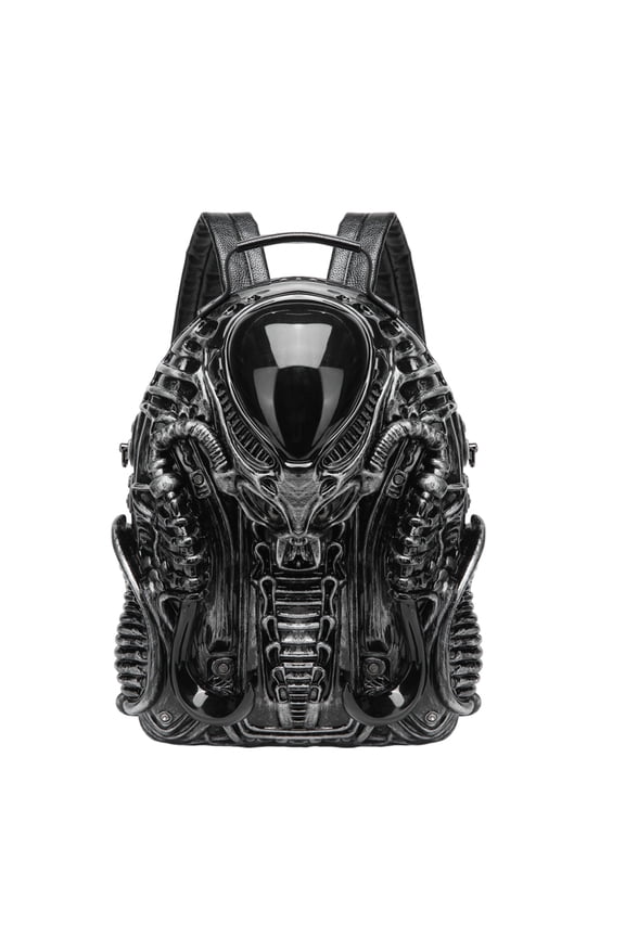 Women Backpack Predalien Handbag 3D Xenomorph Shaped Backpack Halloween Backpack Man Novelty Backpack Travel Backpack