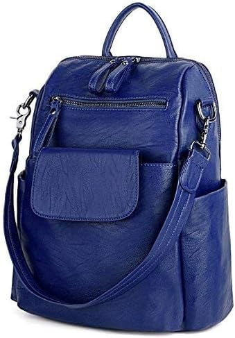 Women Backpack Purse 3 ways PU Washed Leather Ladies Rucksack Shoulder Bag C Purple - Walmart.com Women Backpack Purse 3 ways PU Washed Leather Ladies Rucksack Shoulder Bag C Purple - Walmart.com