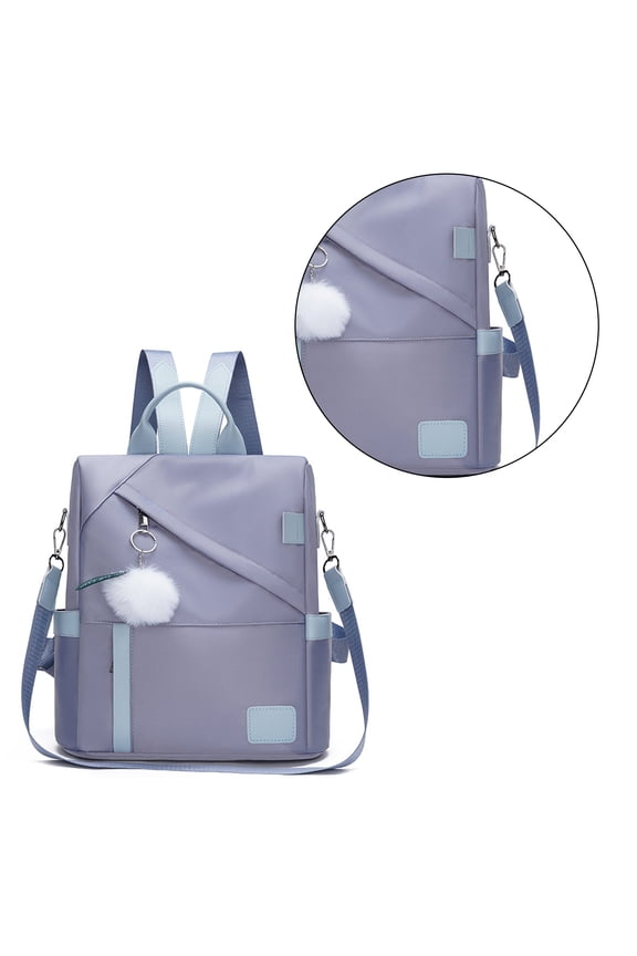 Women Backpack Purse Anti Theft Backpack Adjustable Convertible Shoulder Strap Waterproof Travel Daypack Shoulder Bag