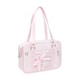 thumbnail image 1 of Women Bag Lovely Itabag Clear Casual Crossbody Bag Lacing Shoulder Bags Japanese Styles Handbag for Pin Display, 1 of 8