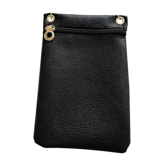 Women Bag Mini Casual Small Bag Simply Shoulder Crossbody Bag Mobile Phone Bag(Black)