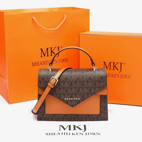 MKJ Small Crossbody Bag for Women,Messenger Leather Designer Ladies Purse Handbags Wallet Purse