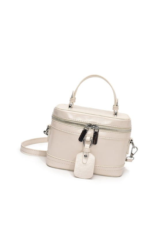 Women Bag Trendy Shoulder Bag Korean Styles Handbag Purse Fashion Box Bag PU Leather Crossbody Bag Top Handle Bag