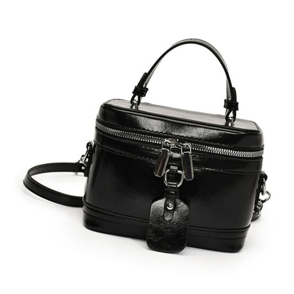 Women Bag Trendy Shoulder Bag Korean Styles Handbag Purse Fashion Box Bag PU Leather Crossbody Bag Top Handle Bag